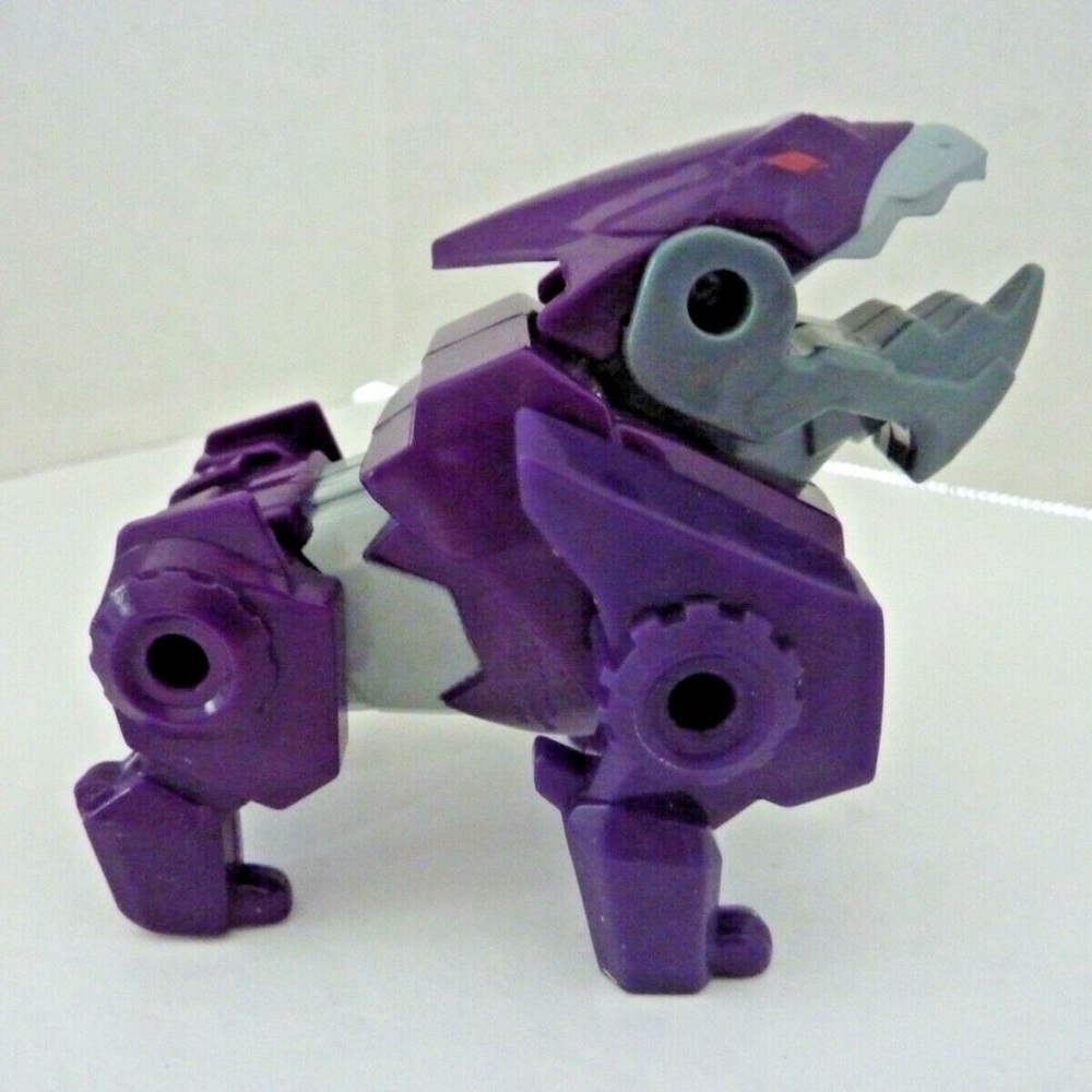 NEW sealed bag McDonalds Hasbro 2015โTransformers Underbite dog robot toy figure